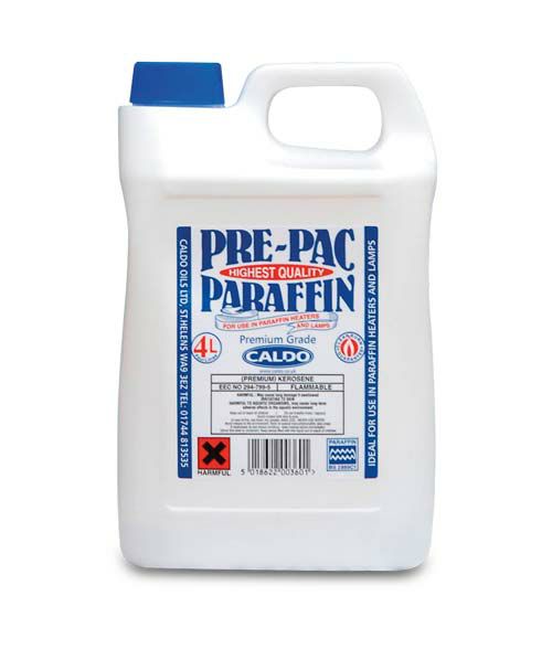 Premium Paraffin Oil/Kerosene 4ltr Bottle - Pack of 4..